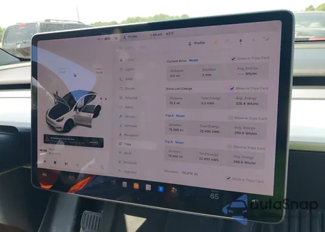 2021 Tesla Model Y Long Range Dual Motor All-Wheel Drive из США, поврежденный, VIN 5YJYGDEE2MF227112